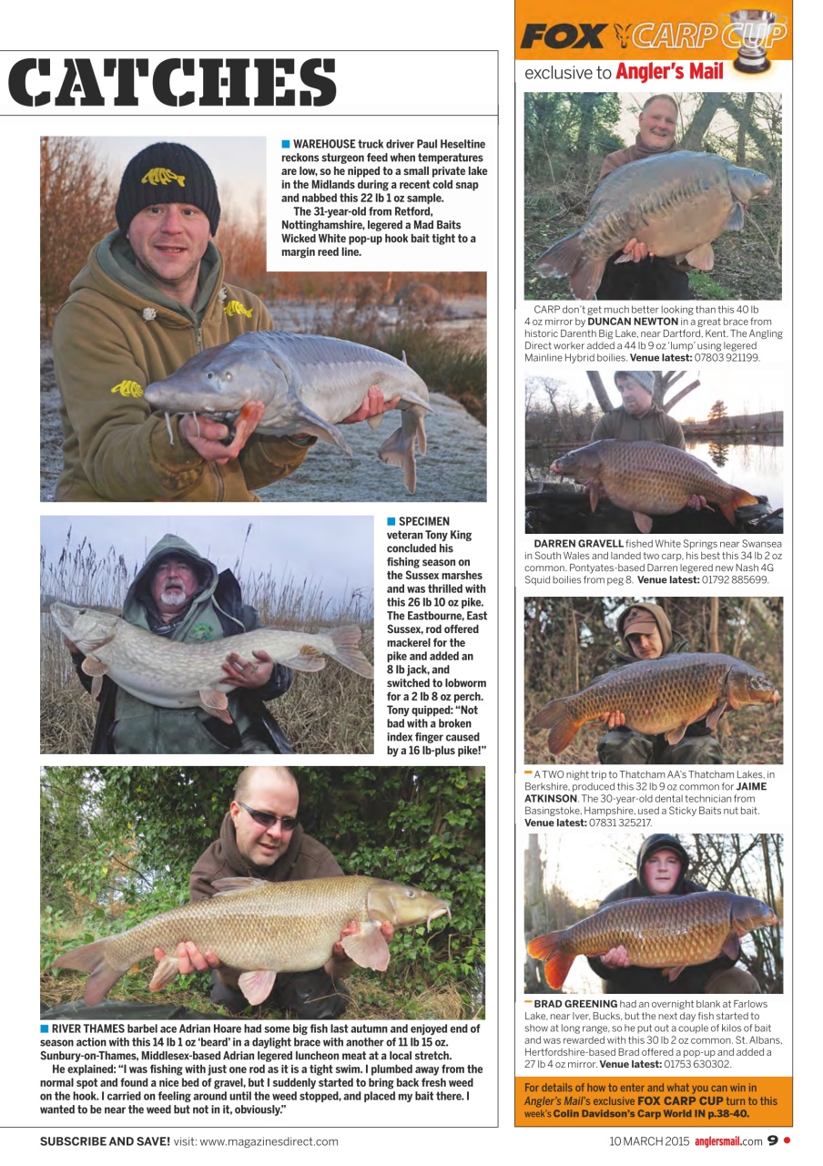 Anglers Mail Preview Pages