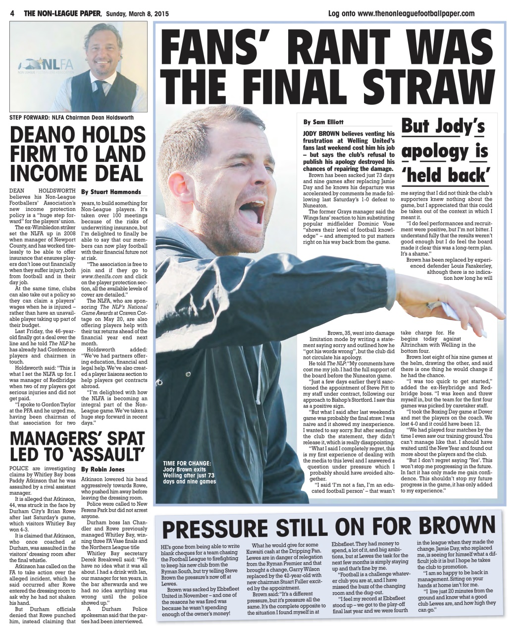 The Non-League Football Paper Preview Pages