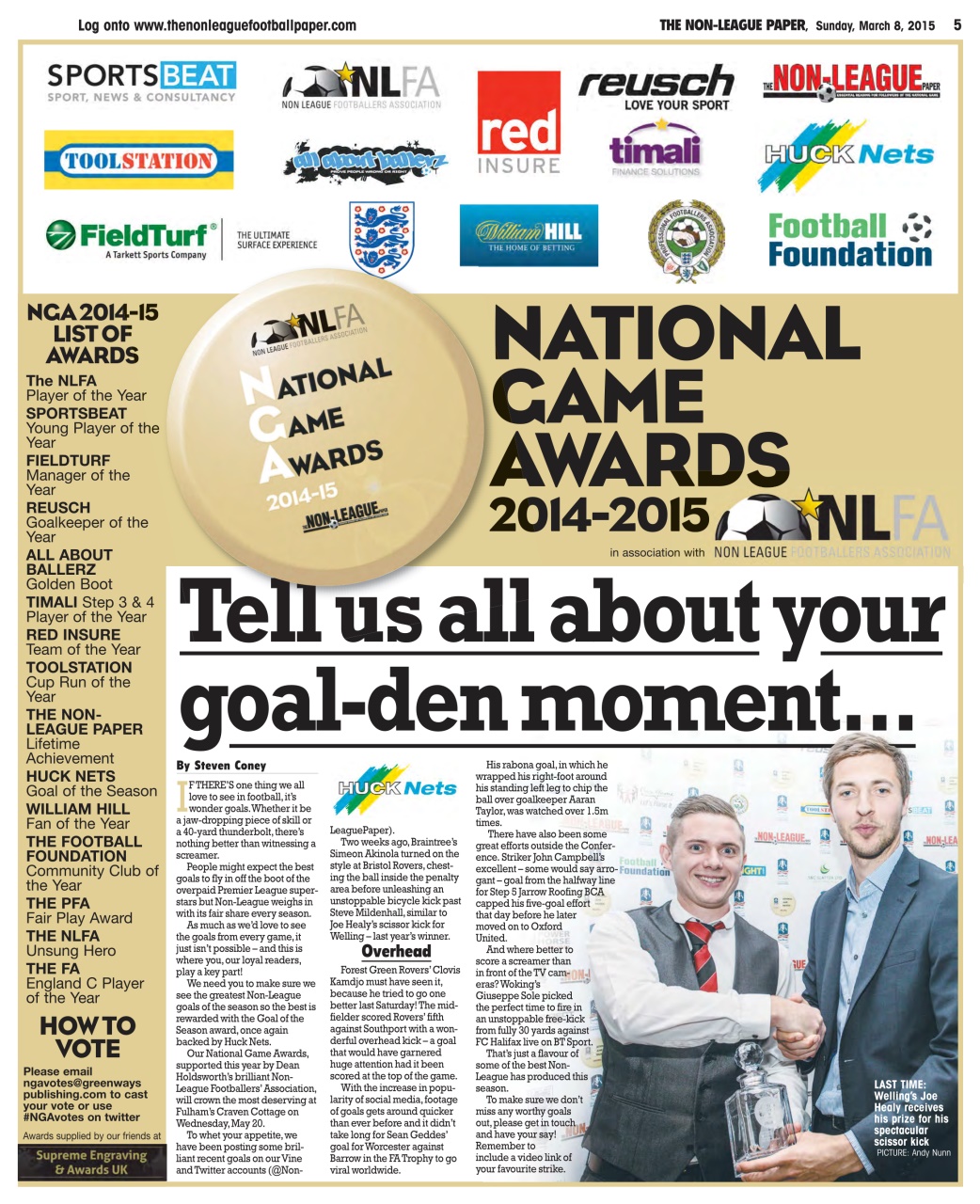 The Non-League Football Paper Preview Pages