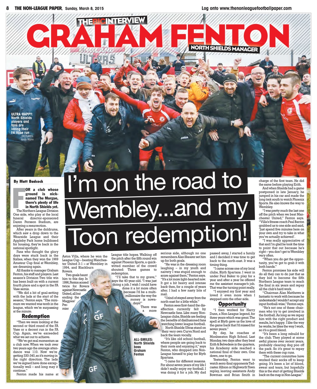 The Non-League Football Paper Preview Pages