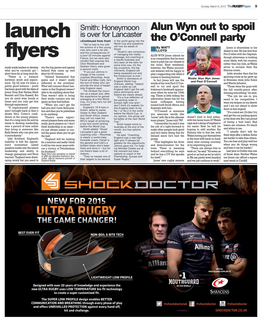 The Rugby Paper Preview Pages