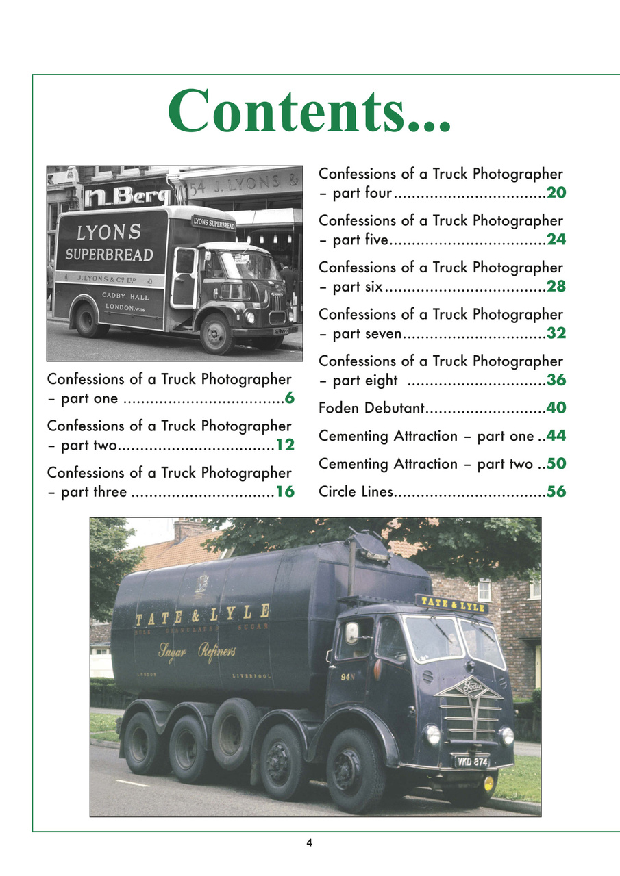 The Golden Age of Trucking Preview Pages