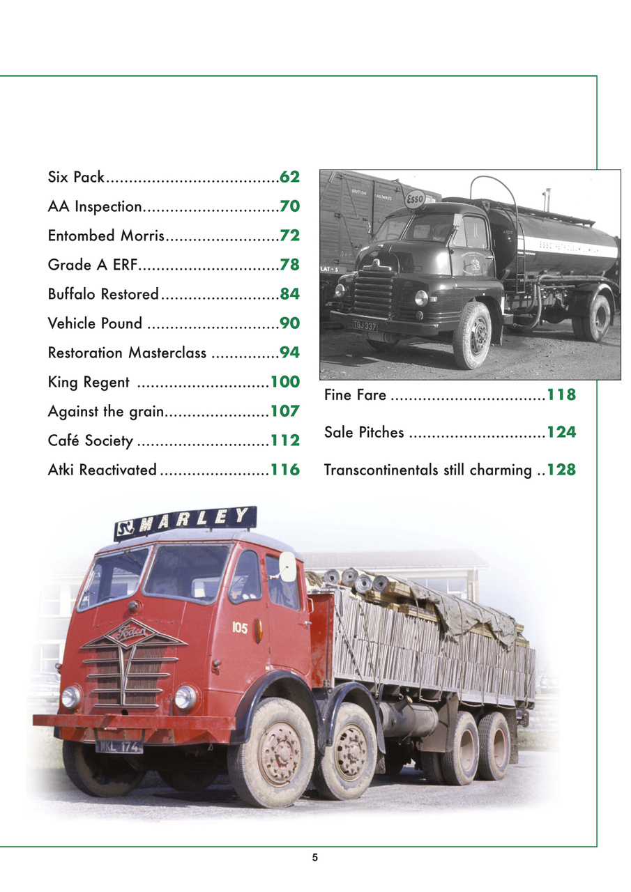 The Golden Age of Trucking Preview Pages