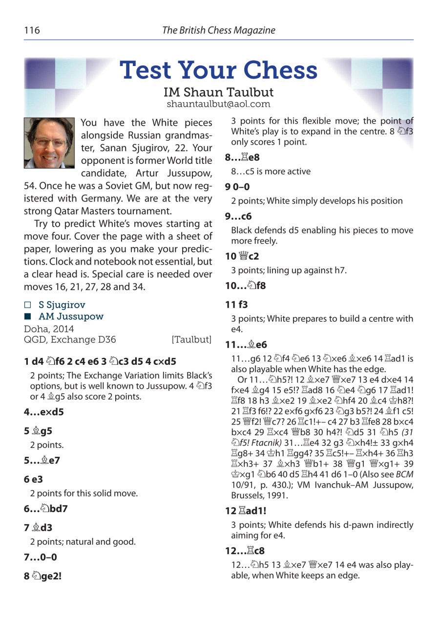 British Chess Magazine Preview Pages