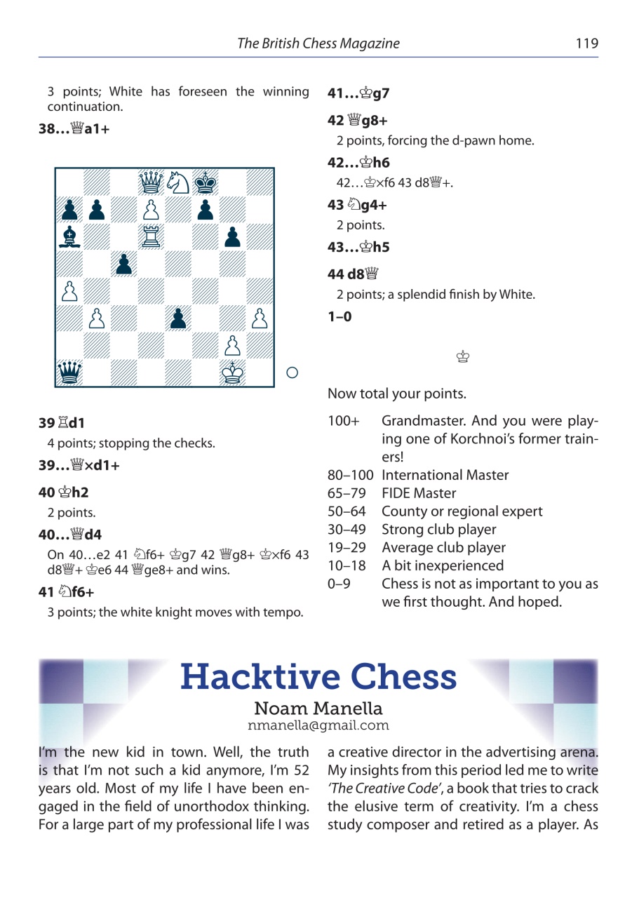 British Chess Magazine Preview Pages