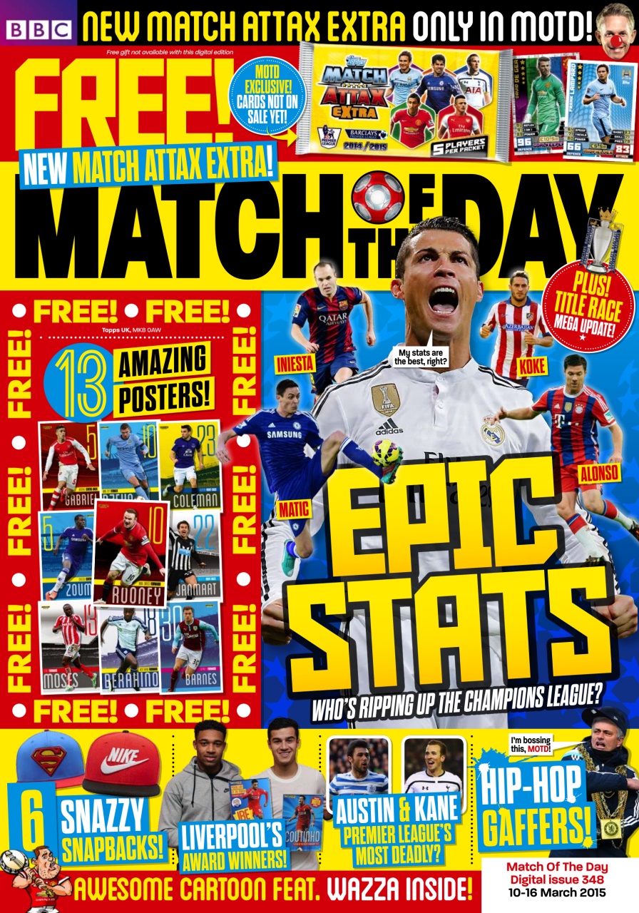 Match of the Day Preview Pages