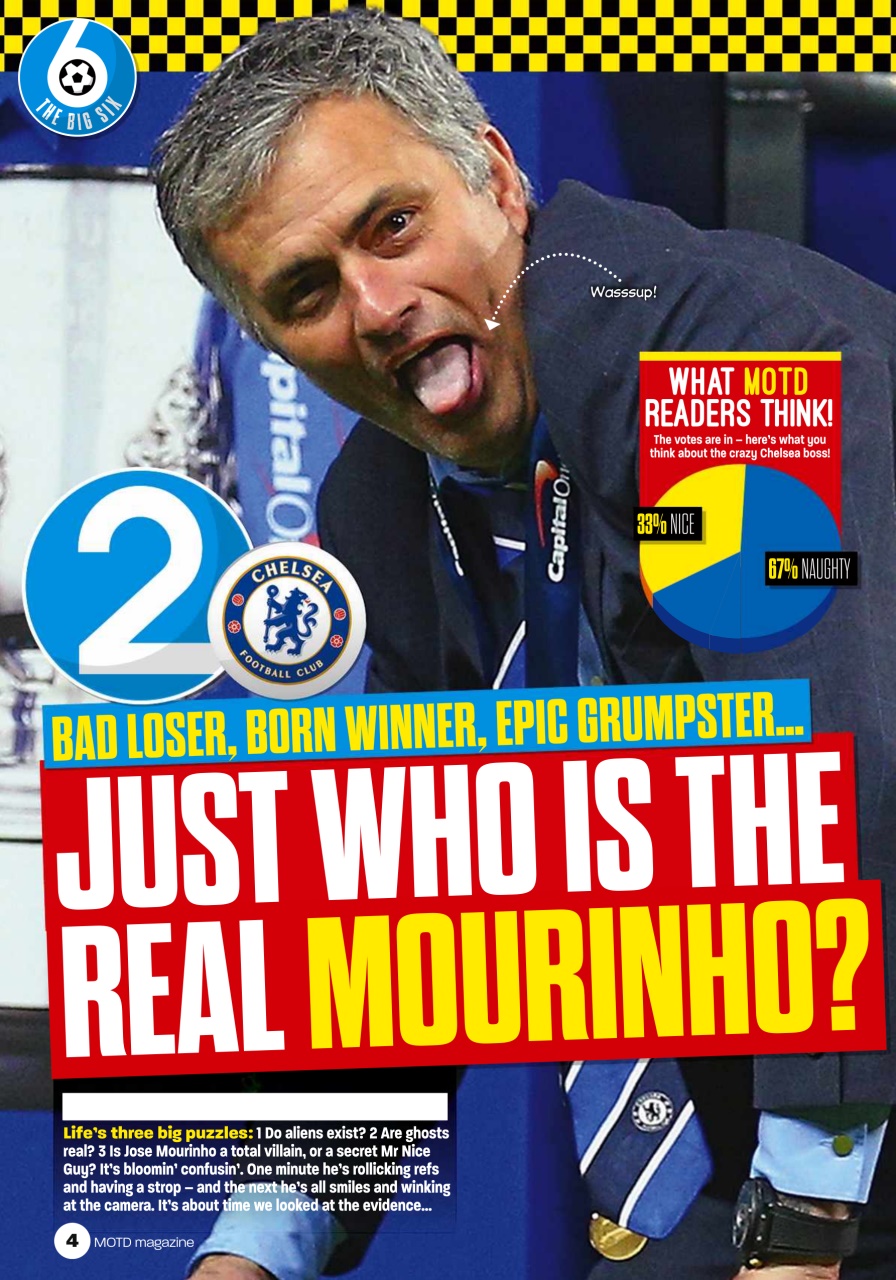 Match of the Day Preview Pages