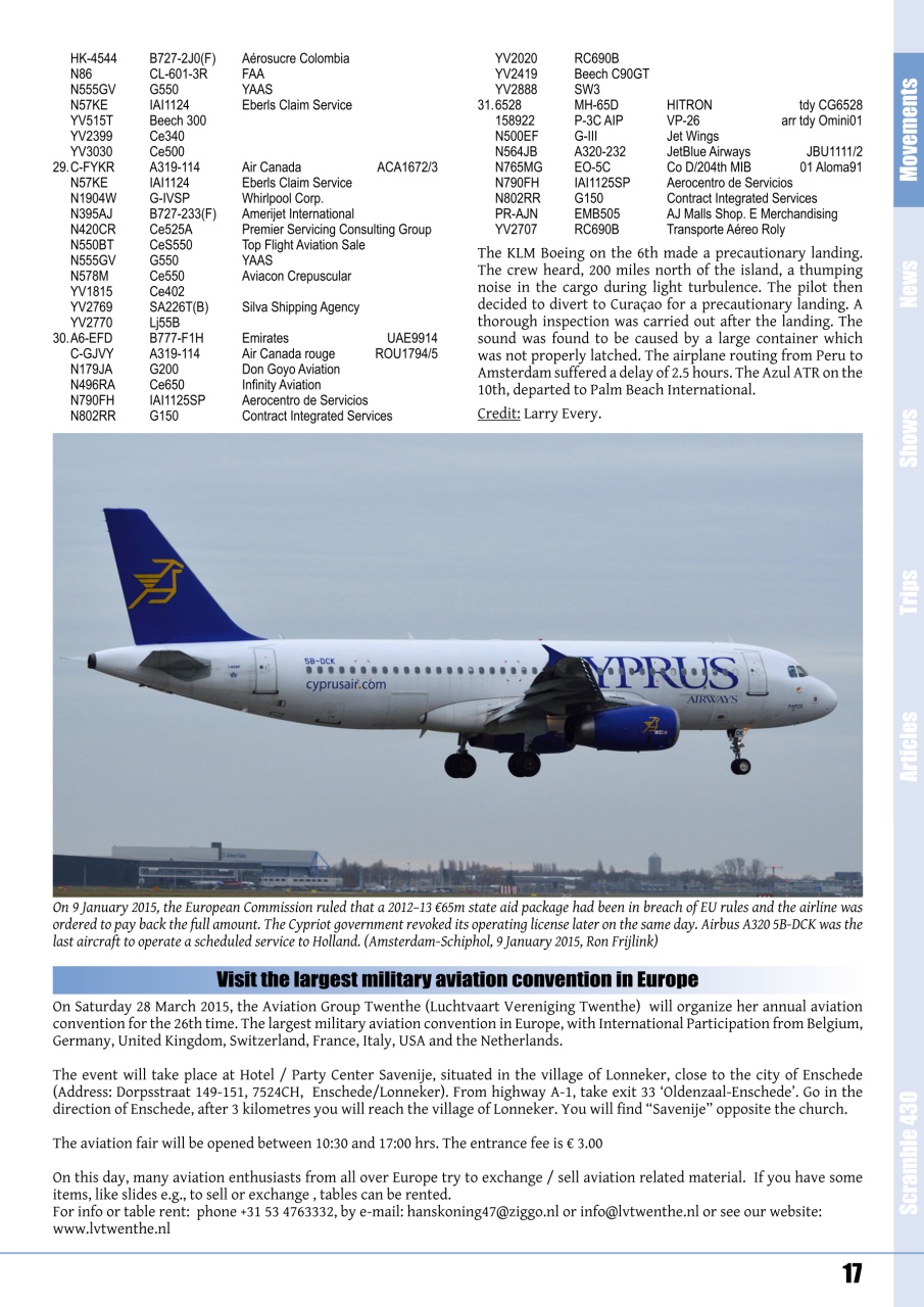 Scramble Magazine Preview Pages