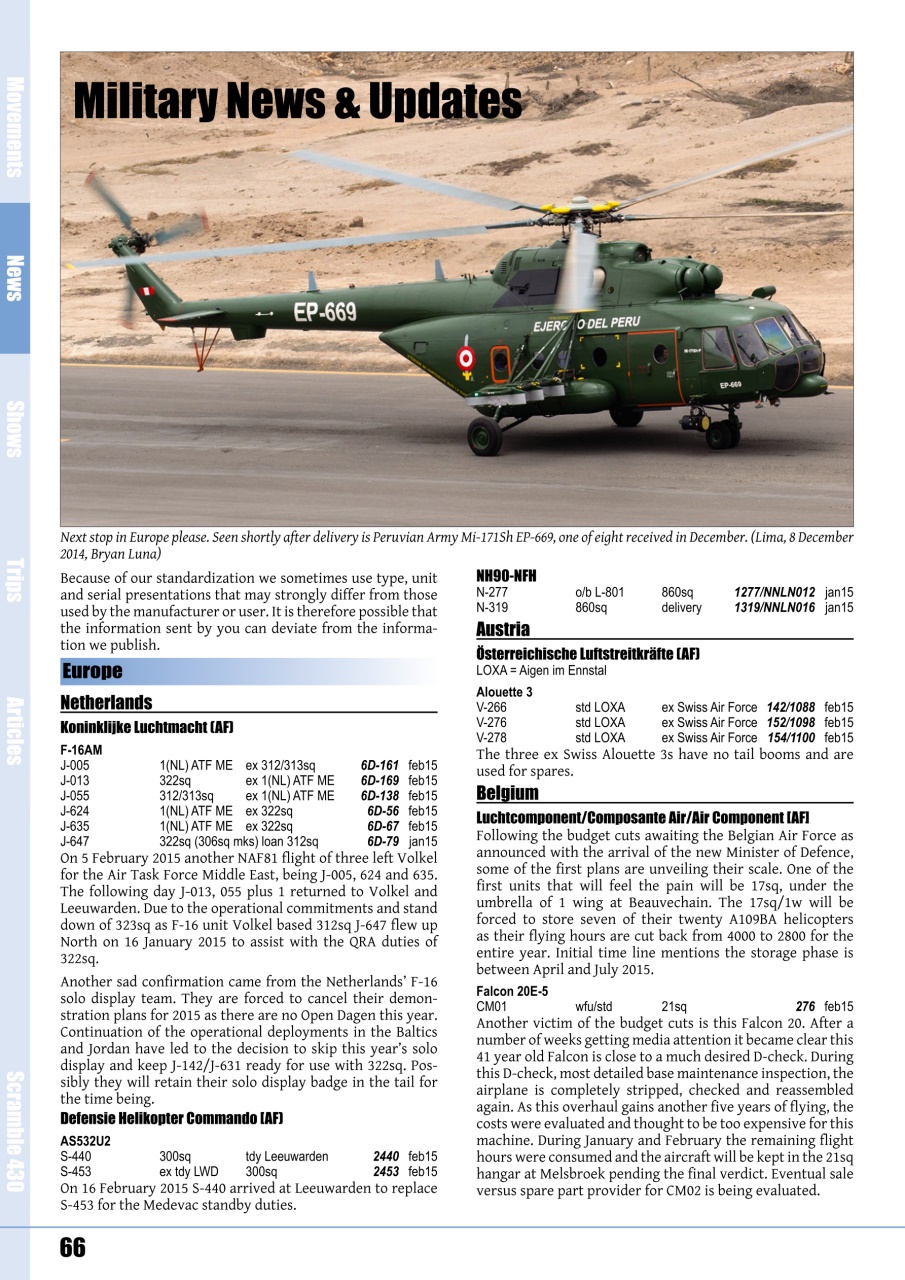 Scramble Magazine Preview Pages