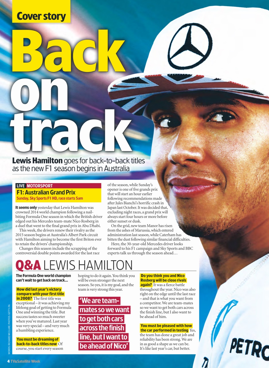 TV & Satellite Week Preview Pages