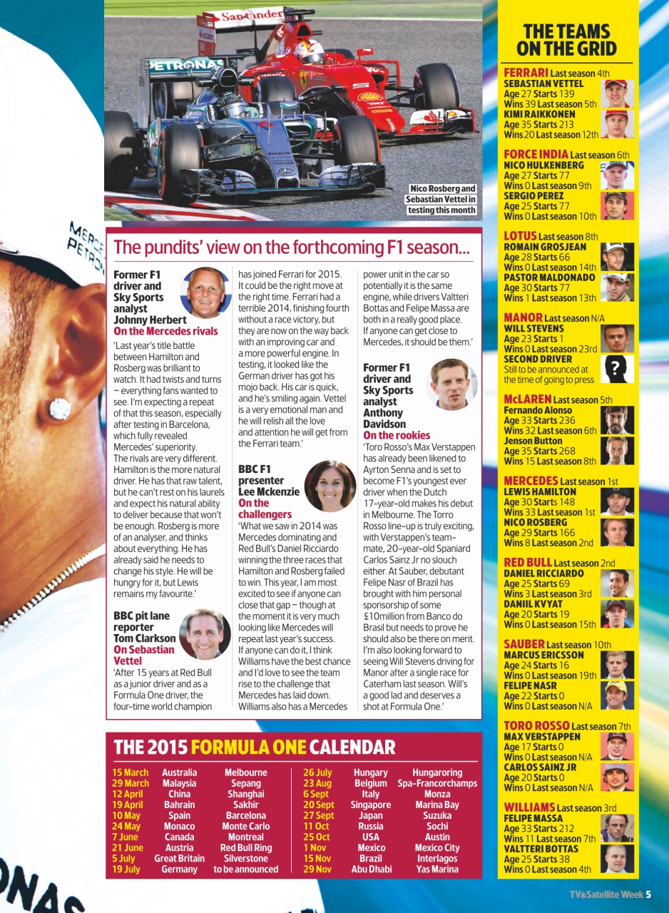 TV & Satellite Week Preview Pages