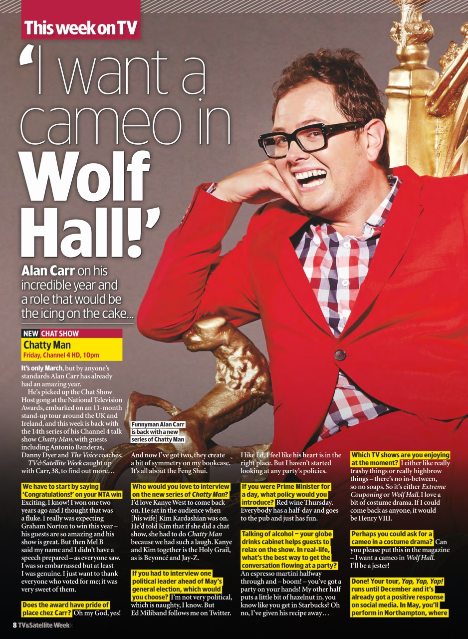 TV & Satellite Week Preview Pages
