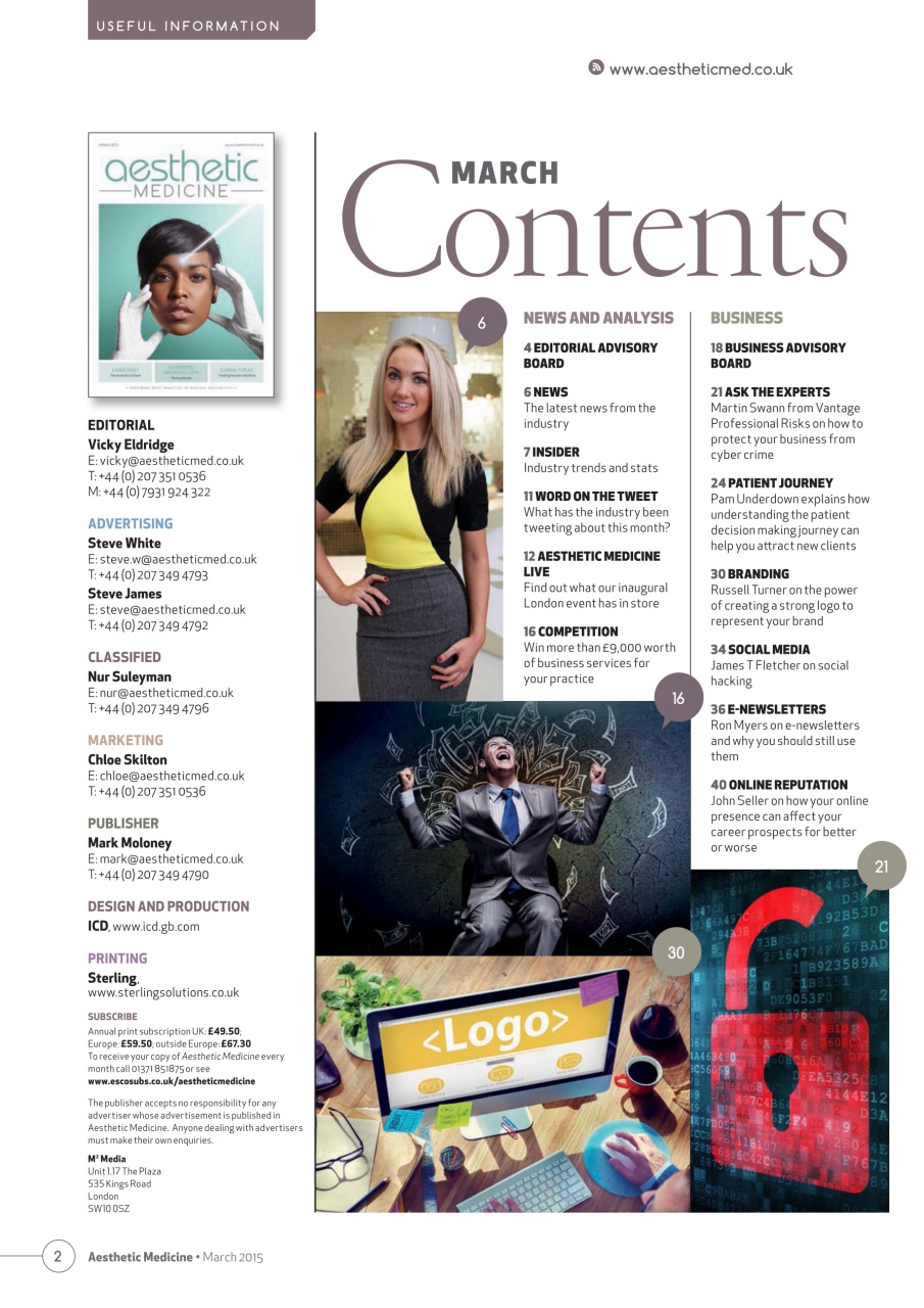 Aesthetic Medicine Preview Pages