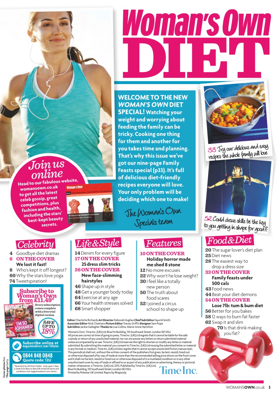 Woman's Own Lifestyle Special Preview Pages