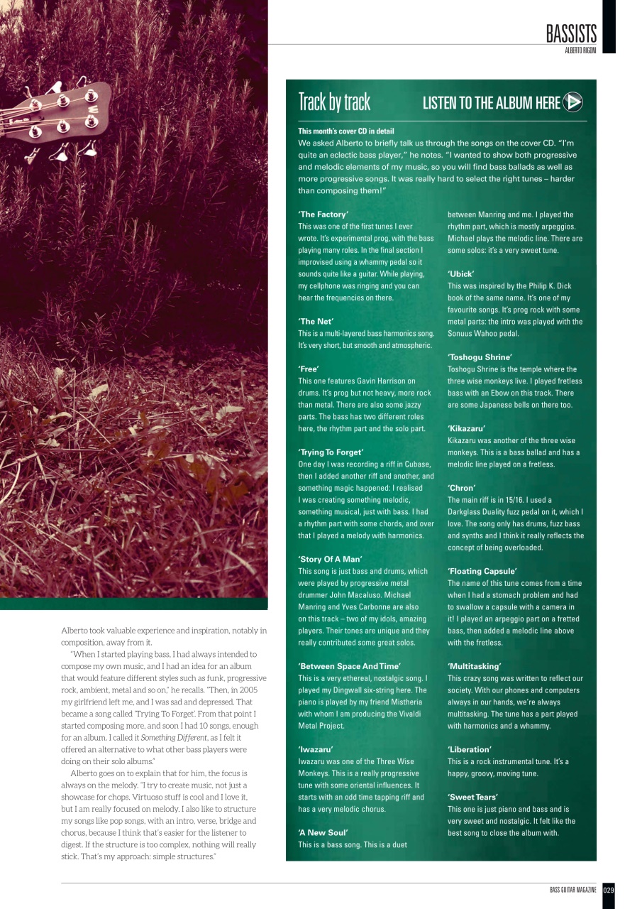 Bass Player UK Preview Pages