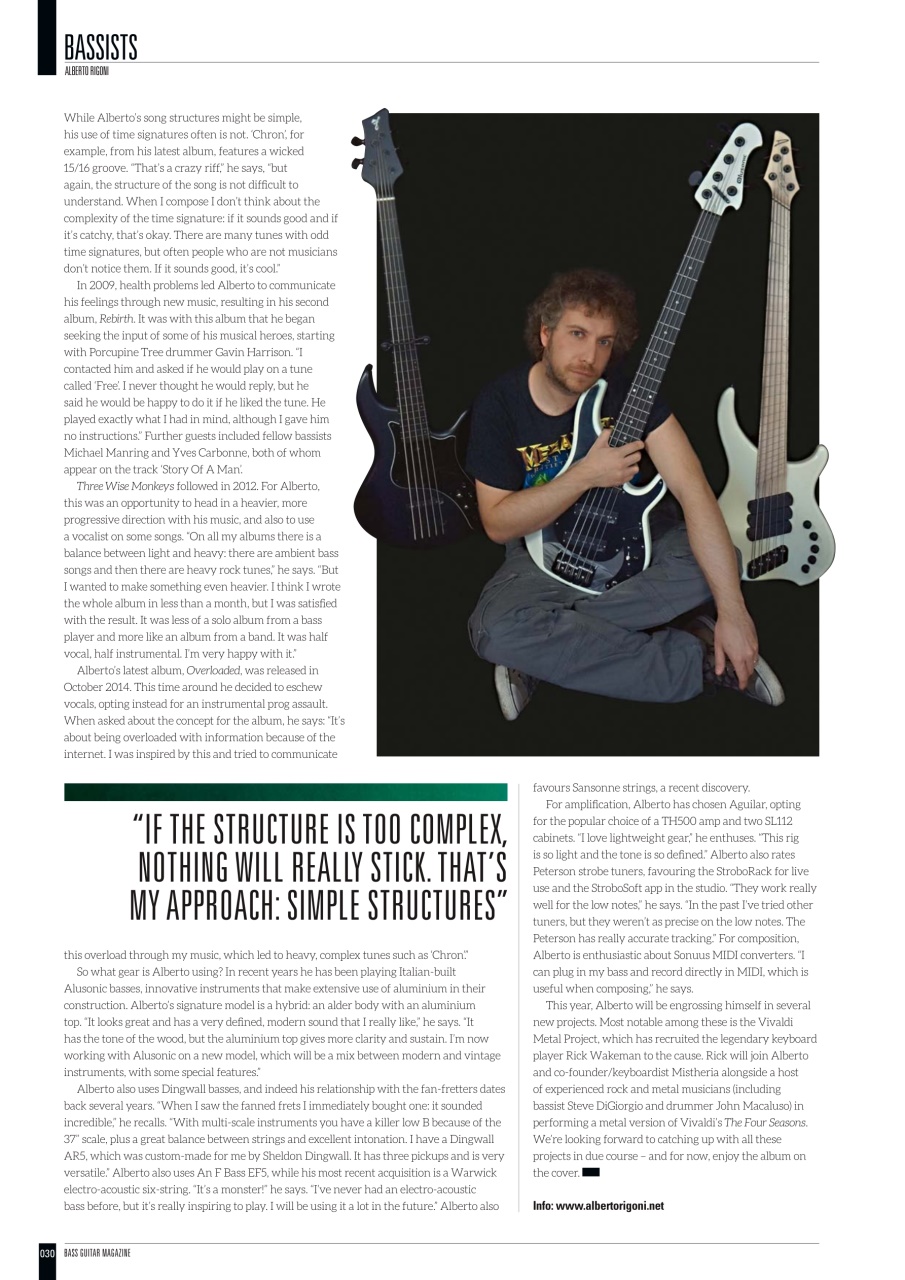Bass Player UK Preview Pages