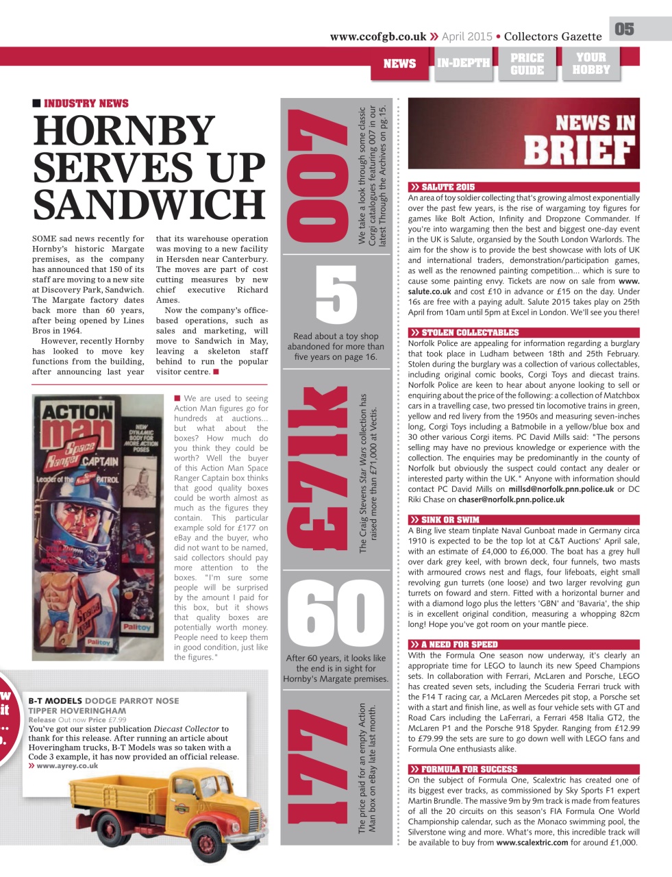 Collectors Gazette Preview Pages