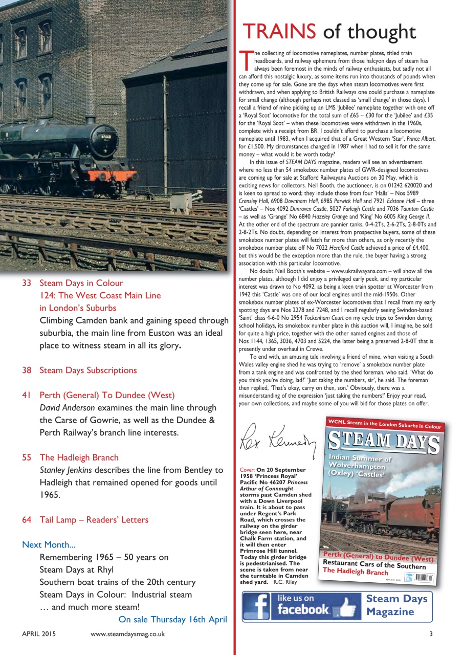 Steam Days Preview Pages