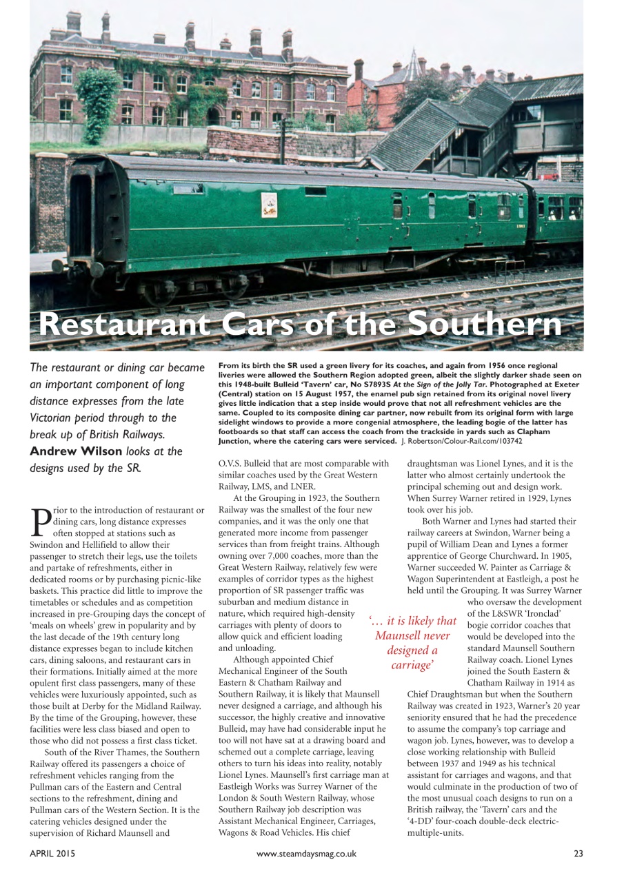 Steam Days Preview Pages