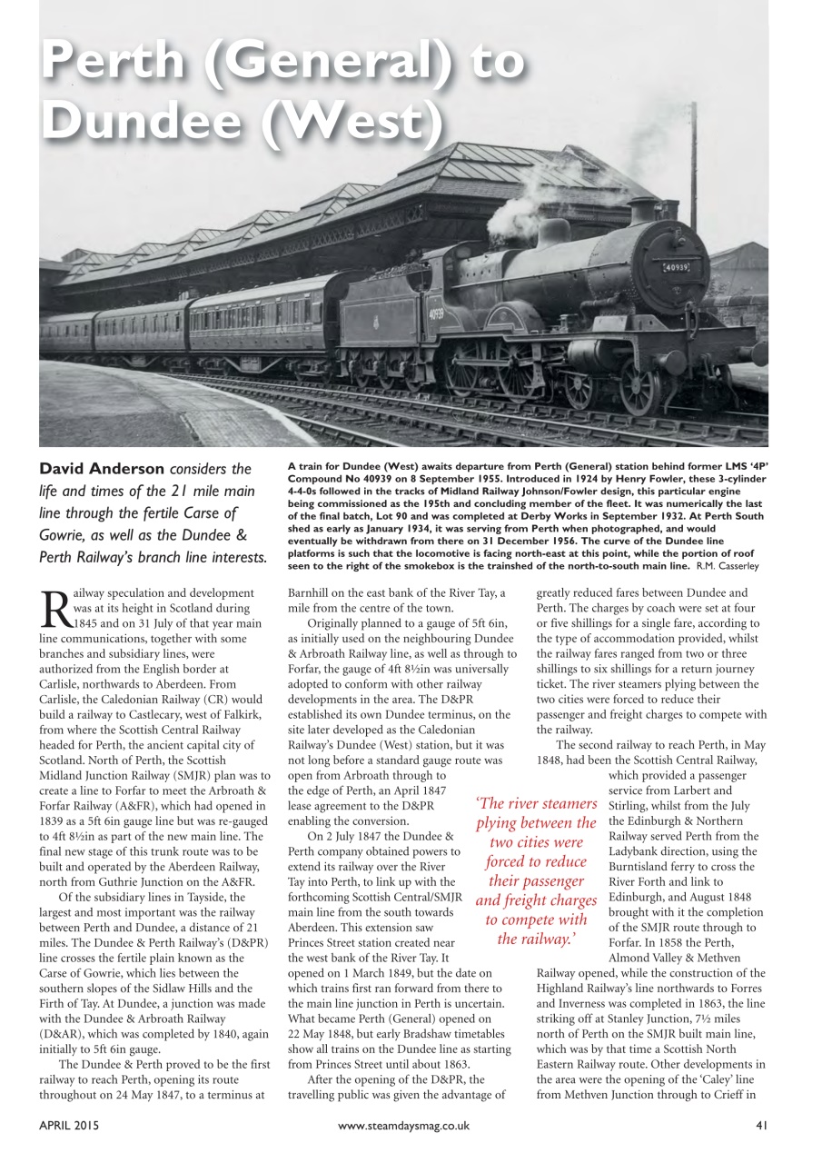 Steam Days Preview Pages