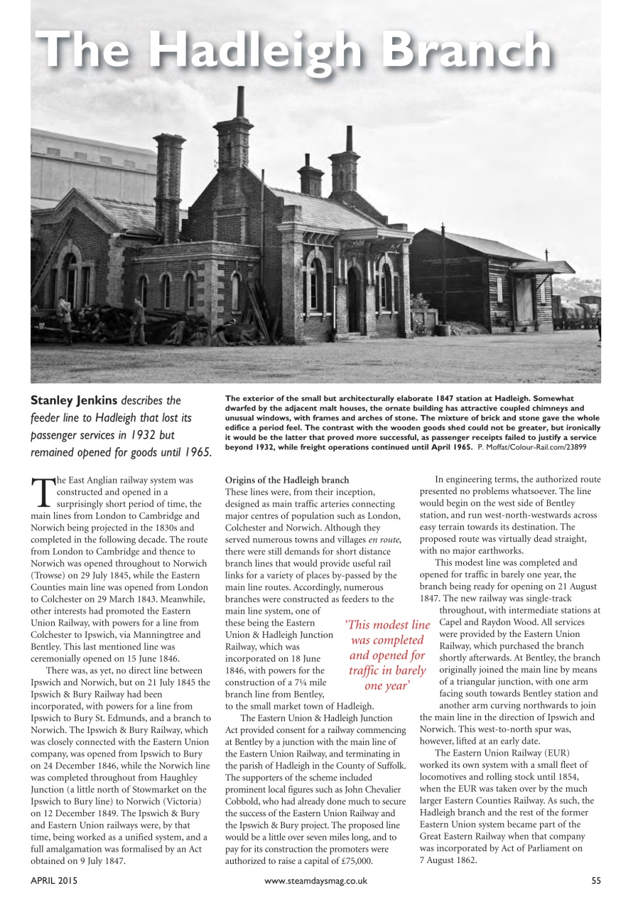 Steam Days Preview Pages