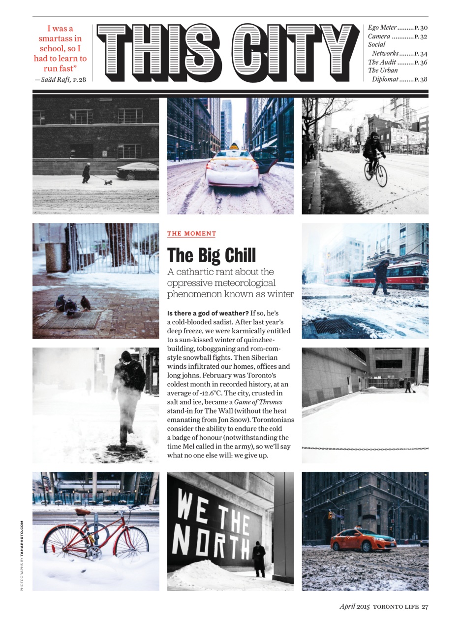 Toronto Life Preview Pages
