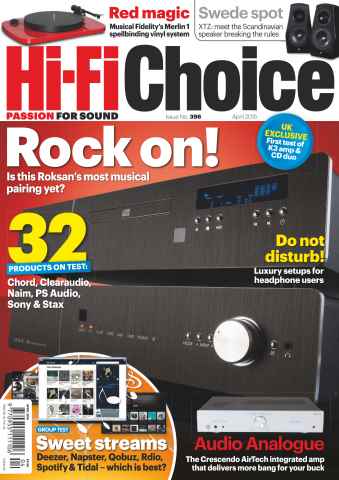 Hi-Fi Choice issue April 2015
