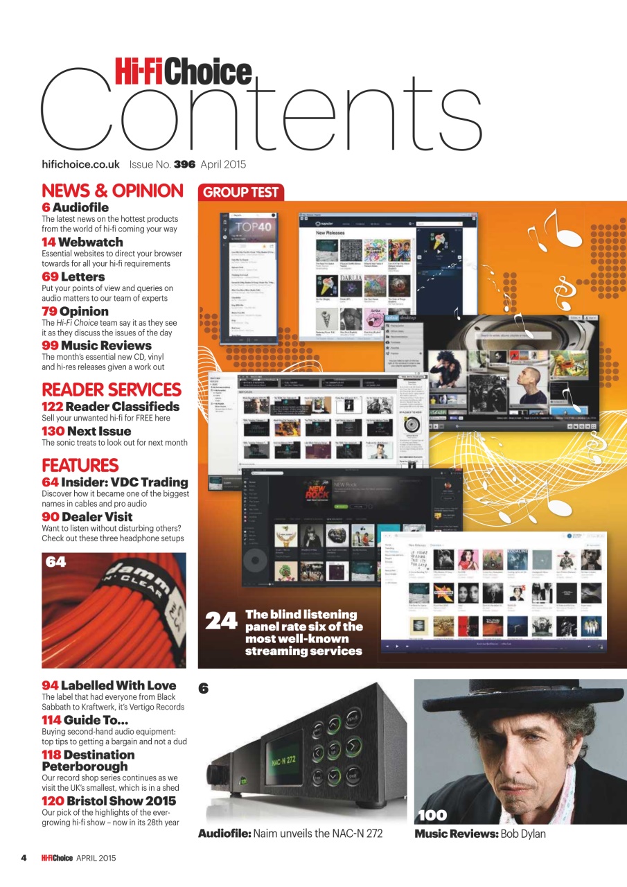 Hi-Fi Choice Preview Pages