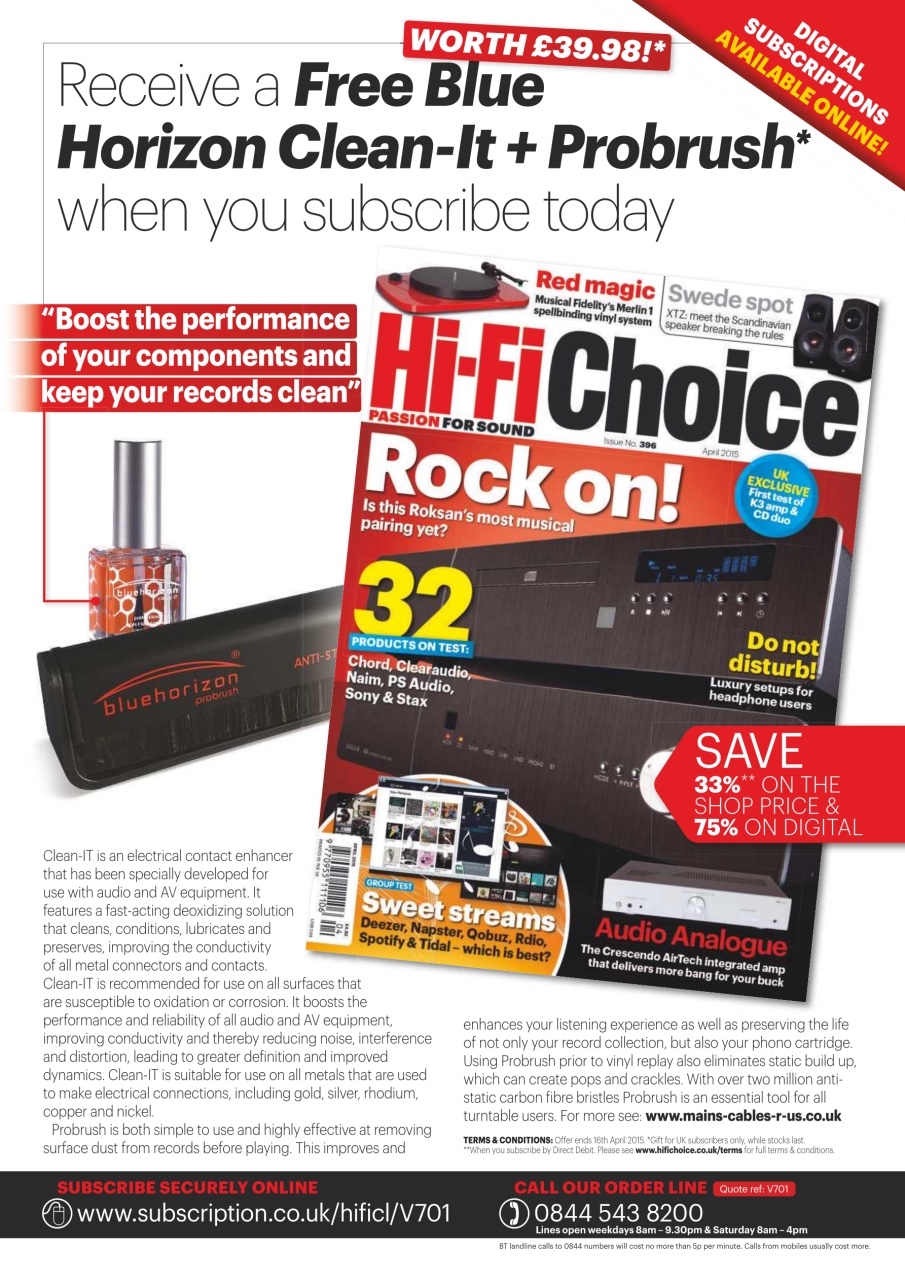 Hi-Fi Choice Preview Pages