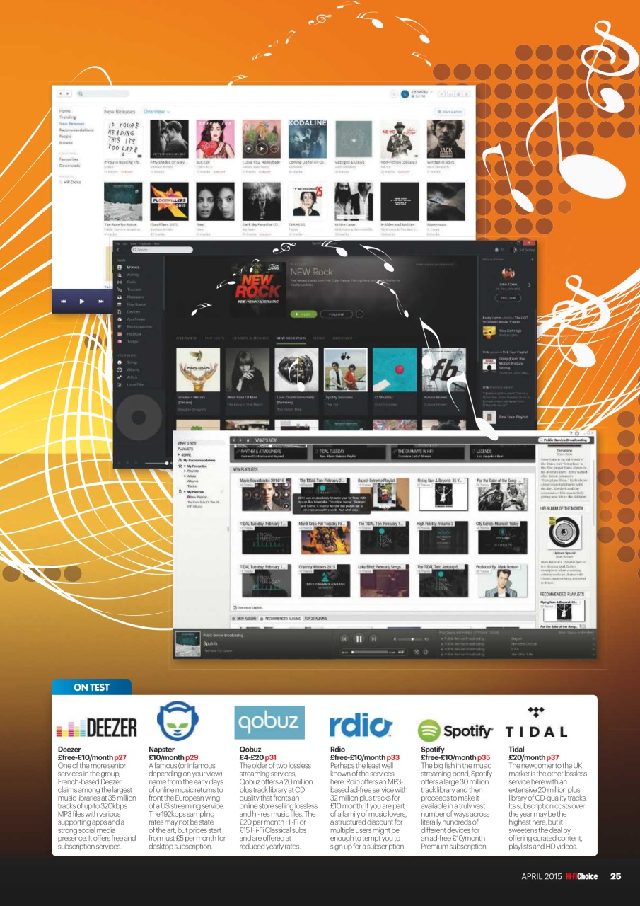 Hi-Fi Choice Preview Pages