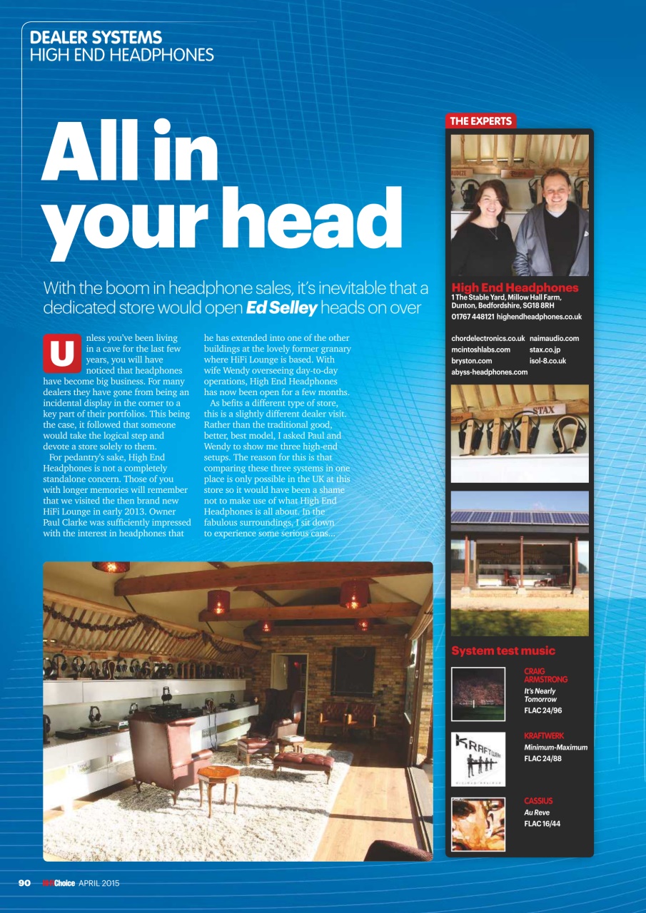 Hi-Fi Choice Preview Pages