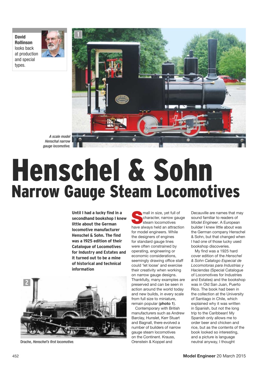 Model Engineer Preview Pages