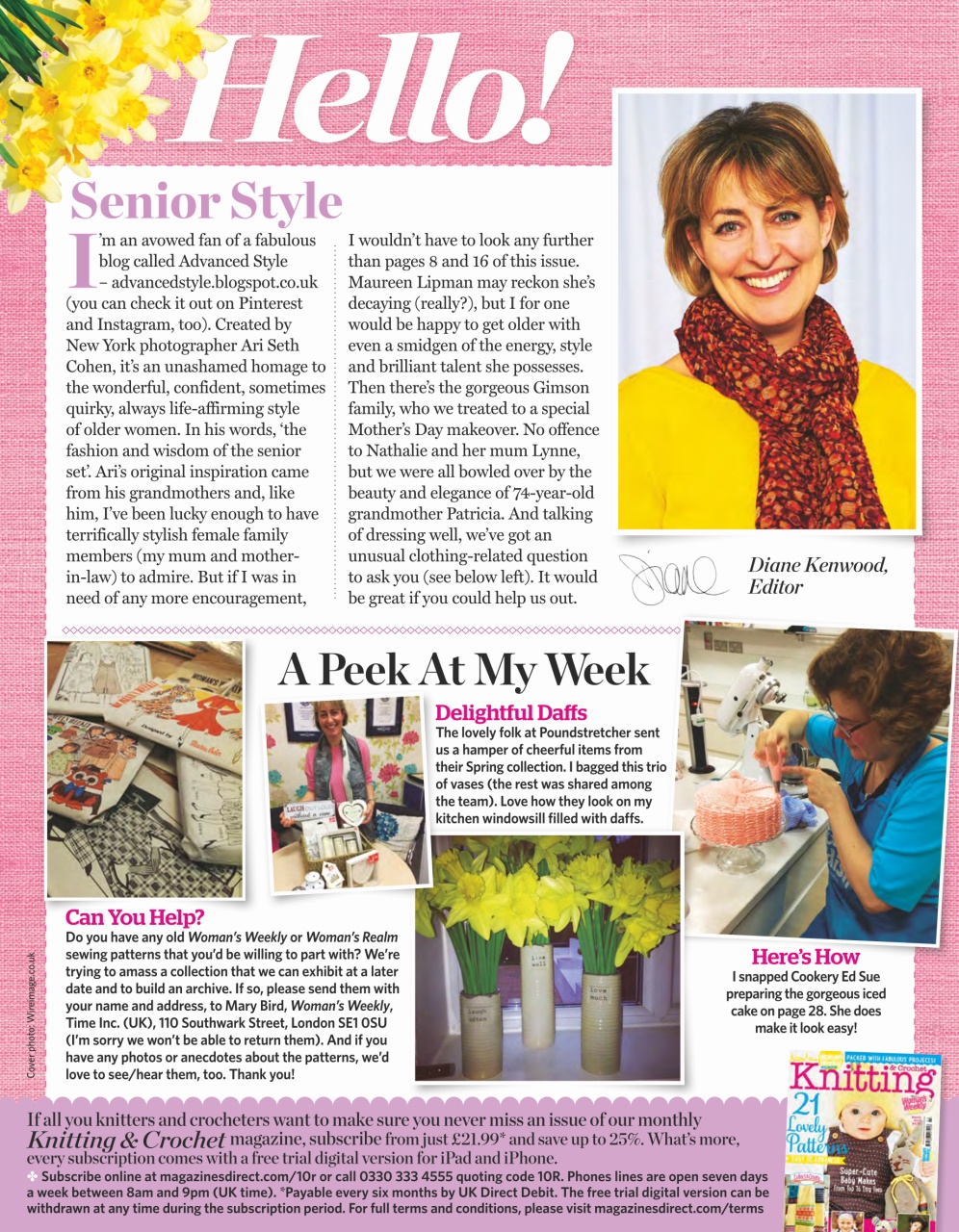 Woman's Weekly Preview Pages