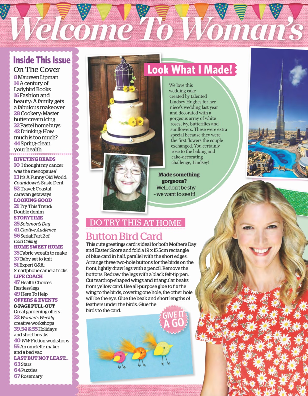 Woman's Weekly Preview Pages