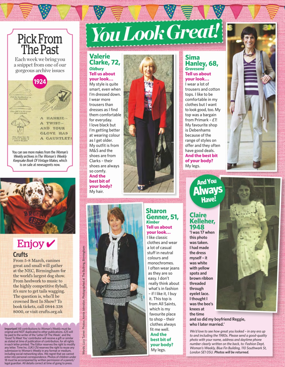 Woman's Weekly Preview Pages