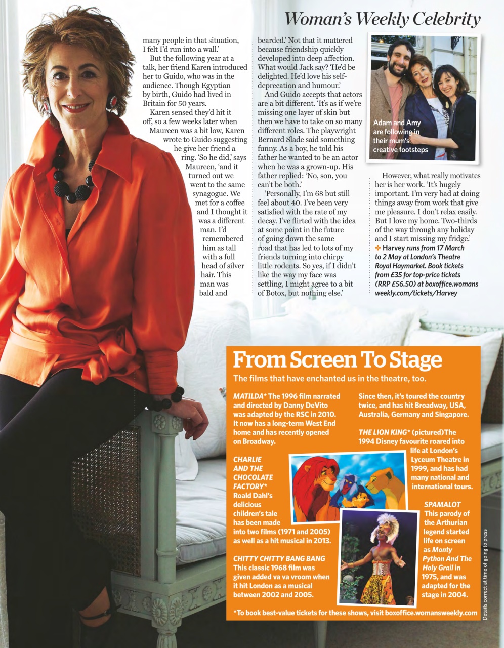 Woman's Weekly Preview Pages