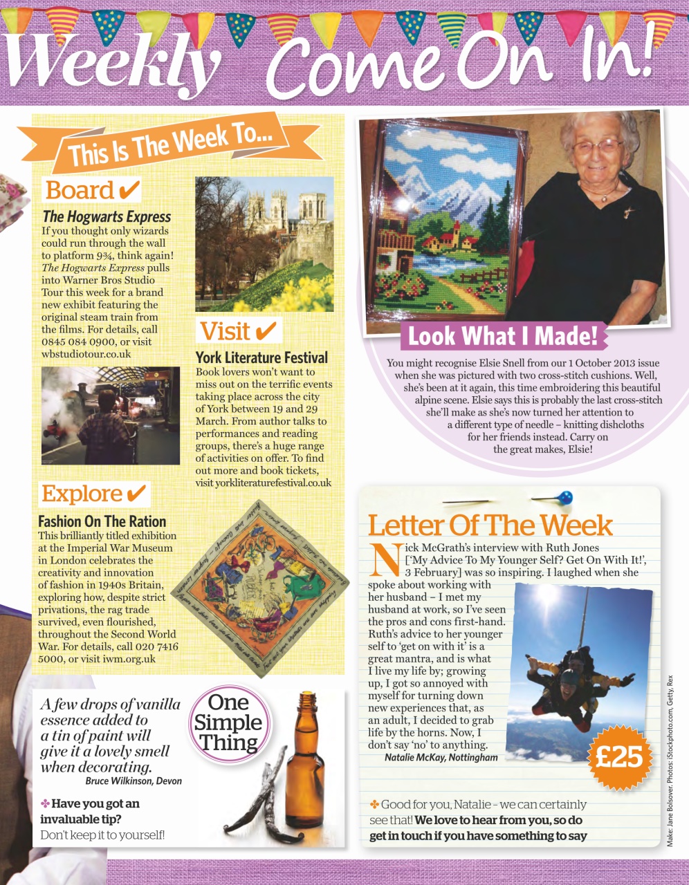 Woman's Weekly Preview Pages