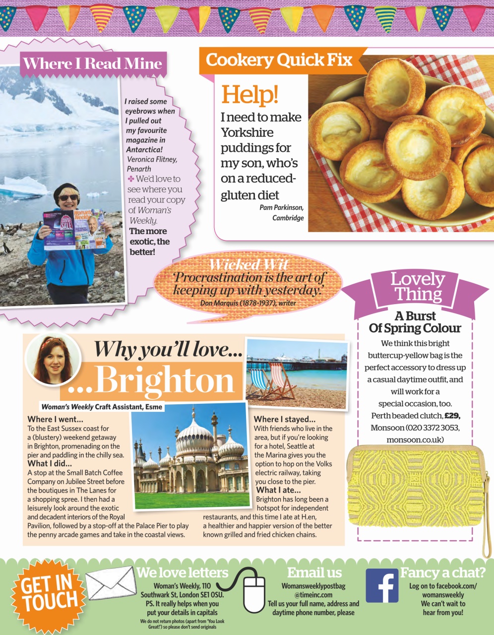 Woman's Weekly Preview Pages