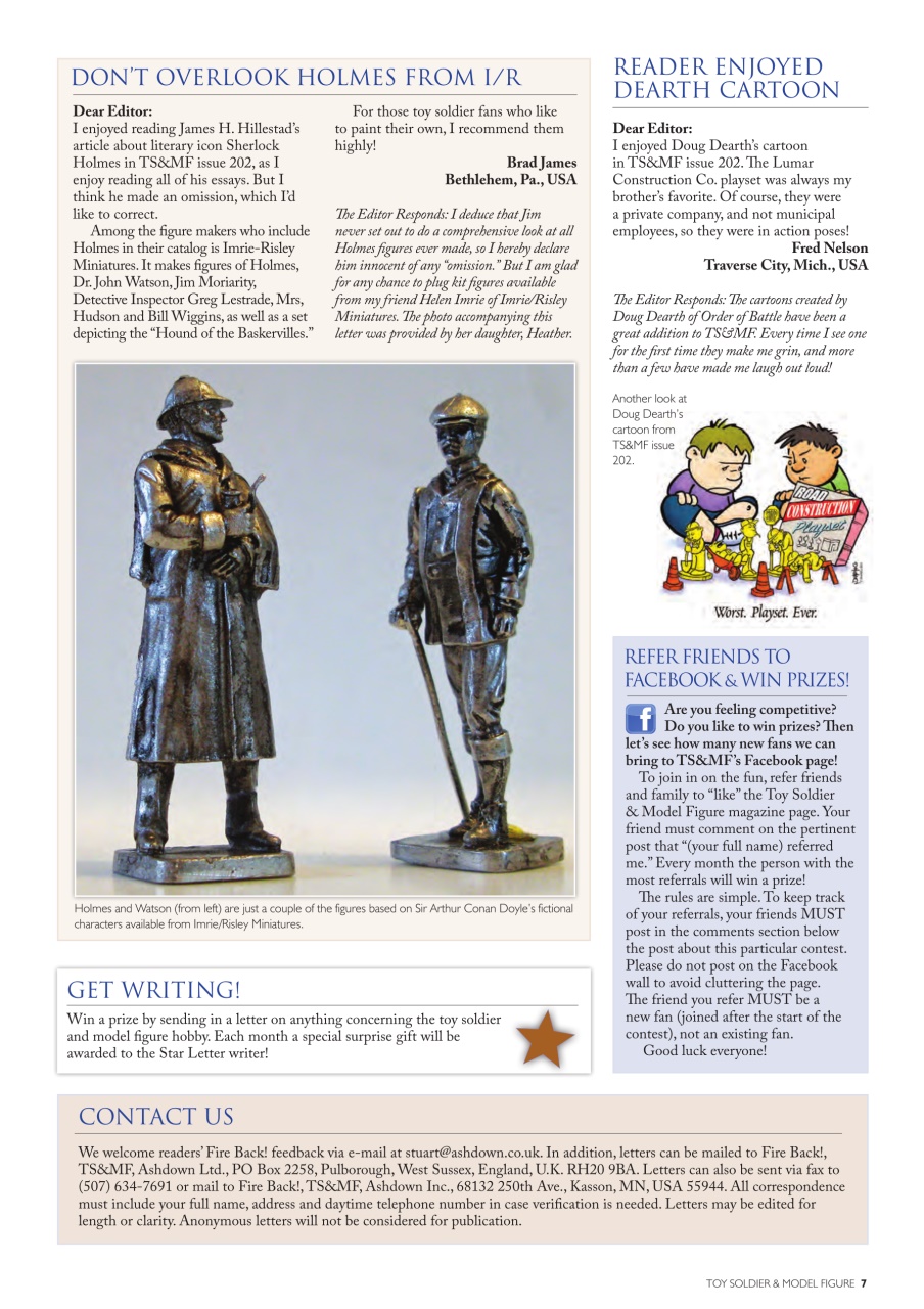 Toy Soldier & Model Figure Preview Pages