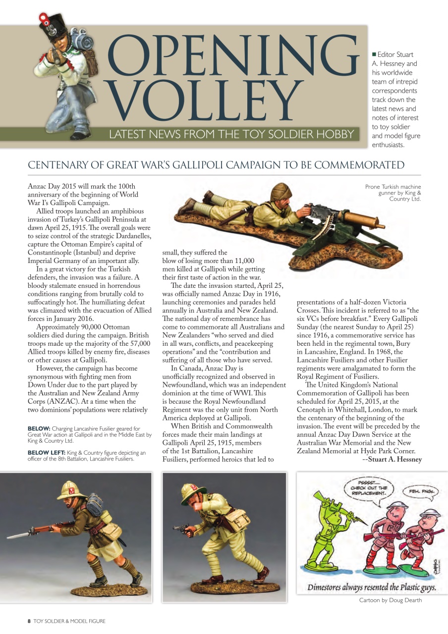 Toy Soldier & Model Figure Preview Pages
