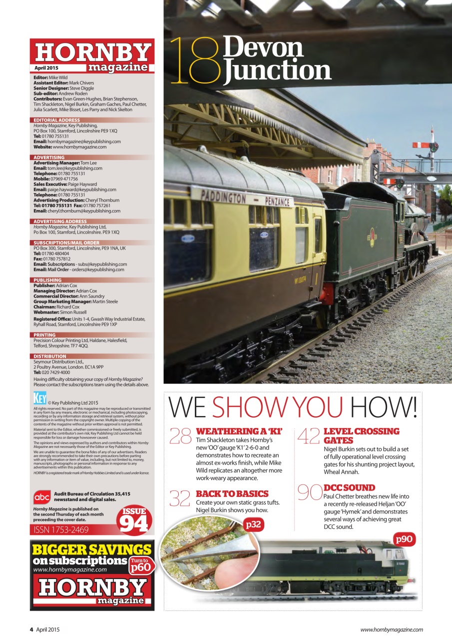 Hornby Magazine Preview Pages