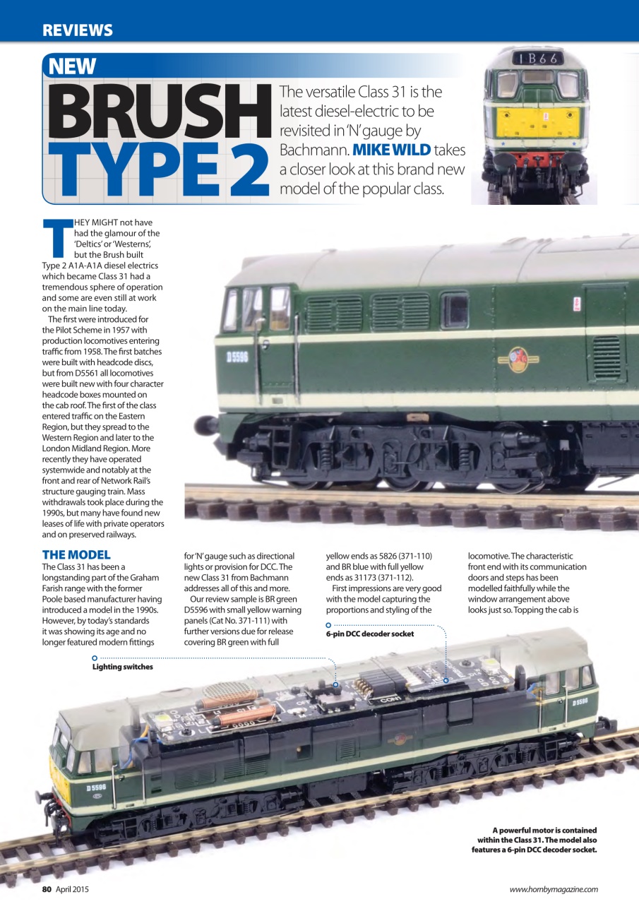 Hornby Magazine Preview Pages