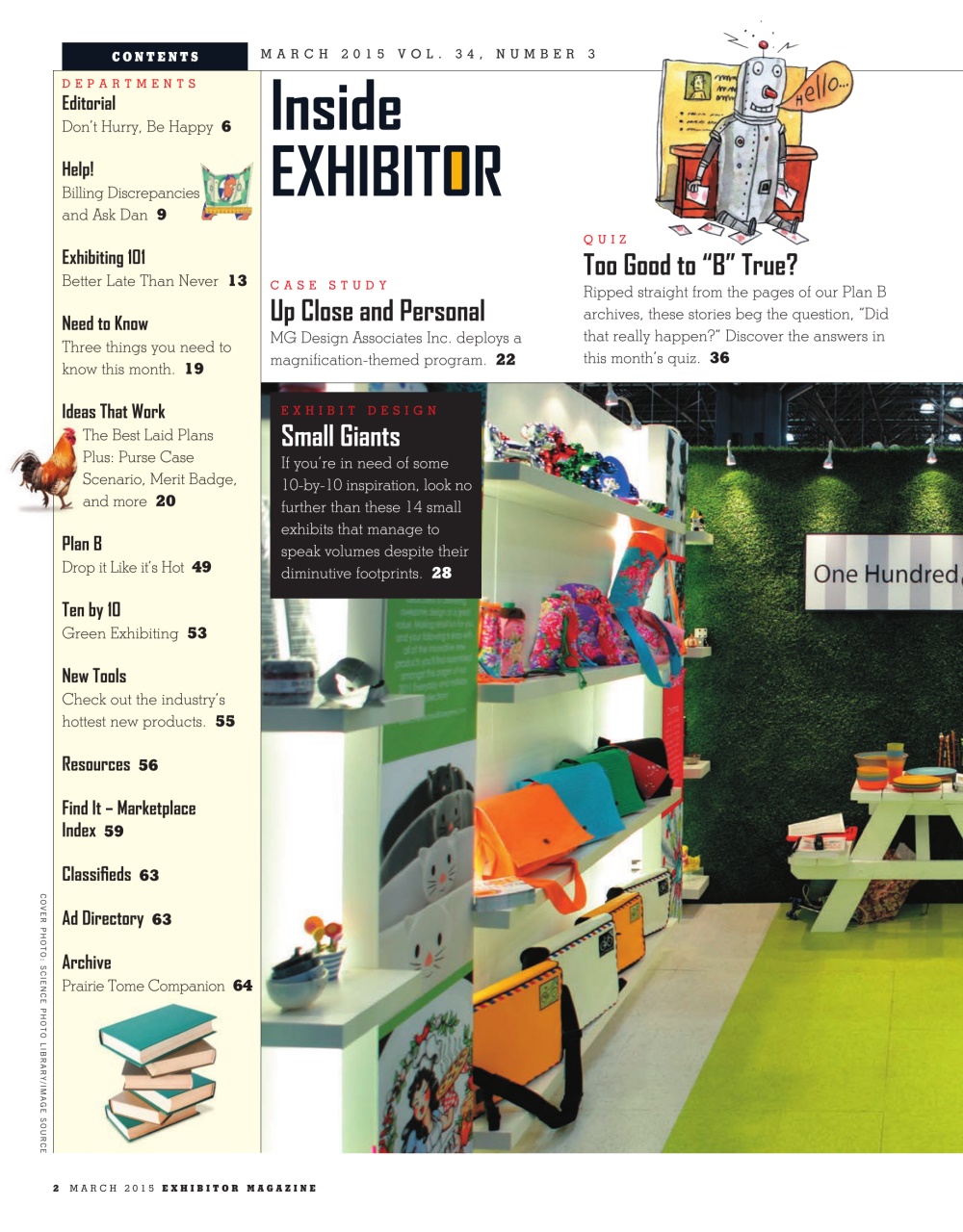 EXHIBITOR Magazine Preview Pages