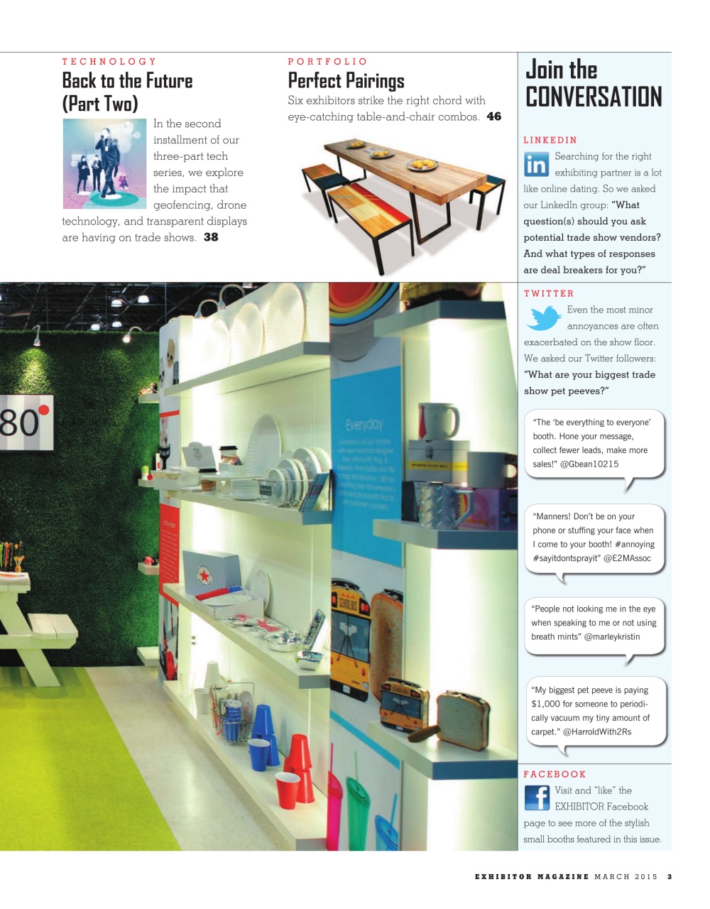 EXHIBITOR Magazine Preview Pages