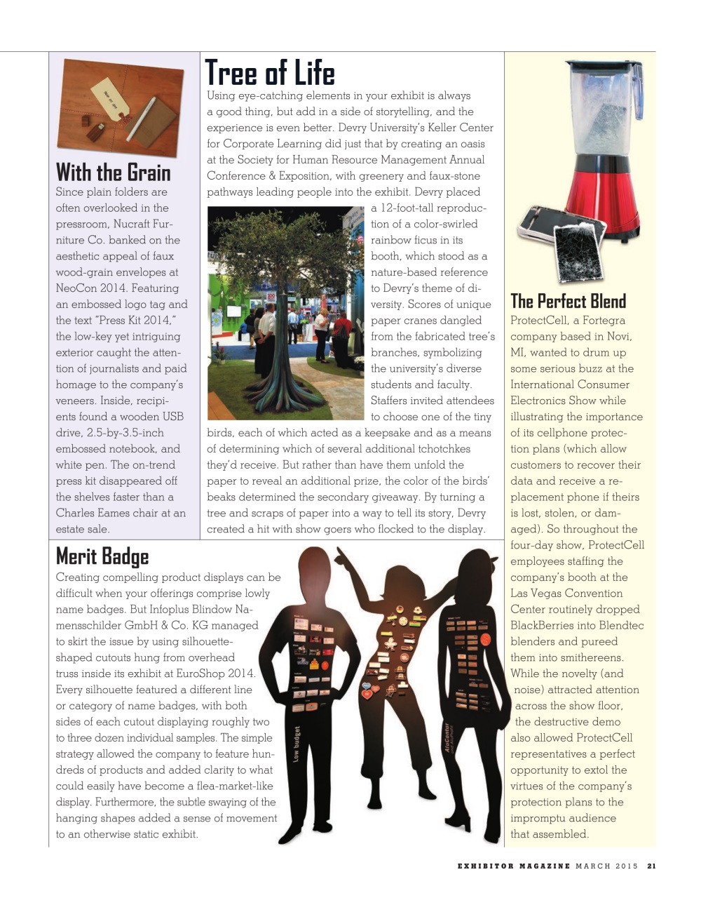 EXHIBITOR Magazine Preview Pages