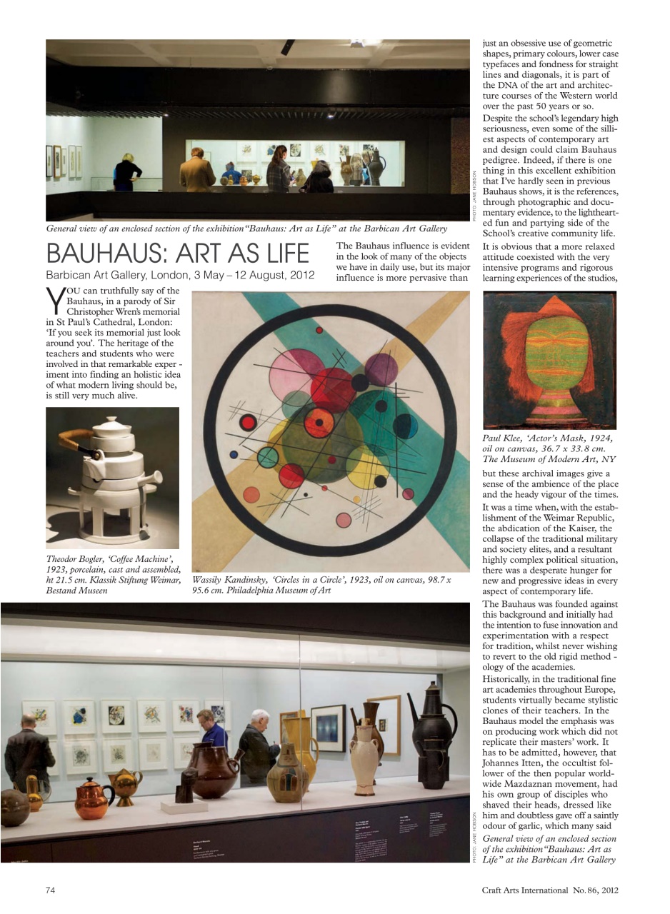 Craft Arts International Preview Pages