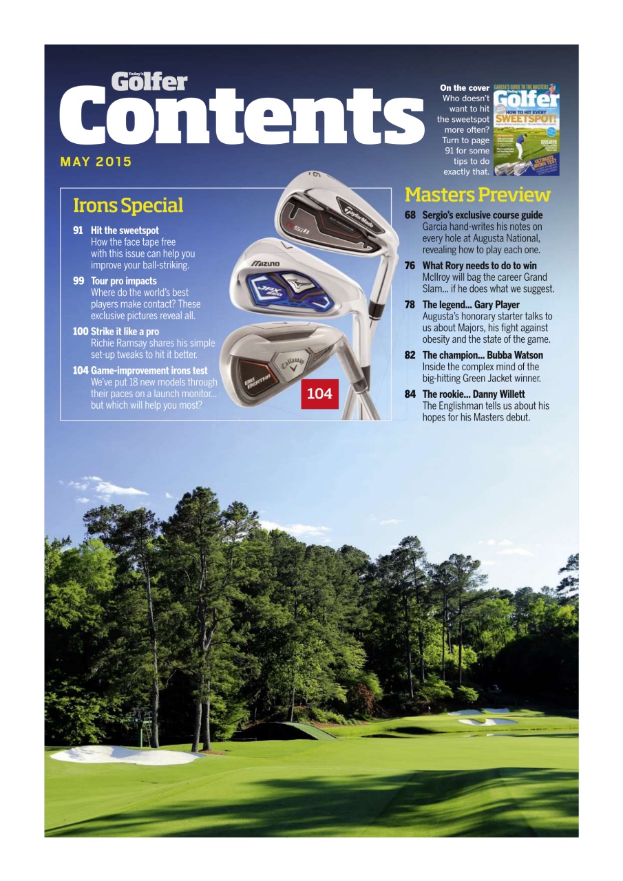 Today's Golfer Preview Pages