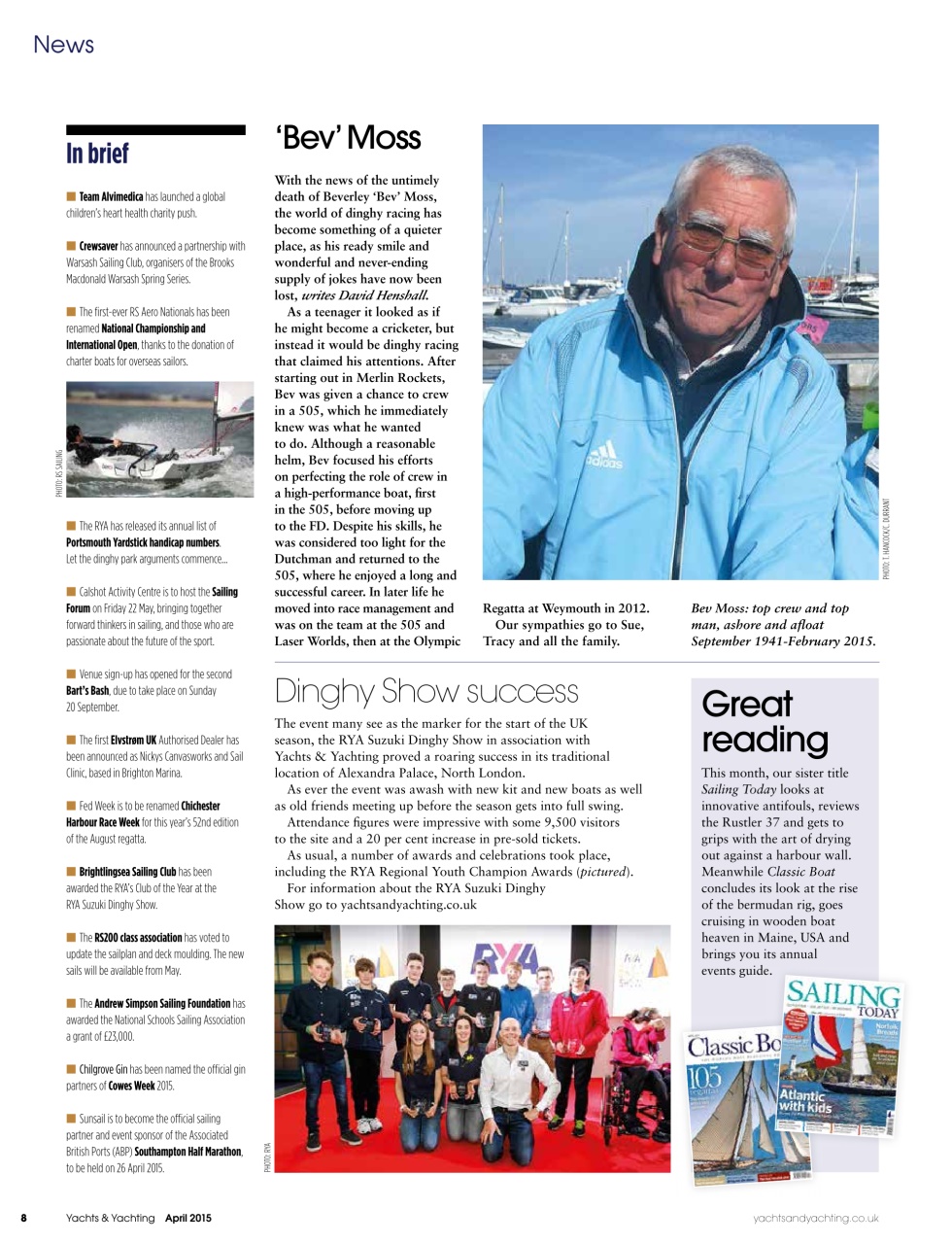 Yachts & Yachting Preview Pages