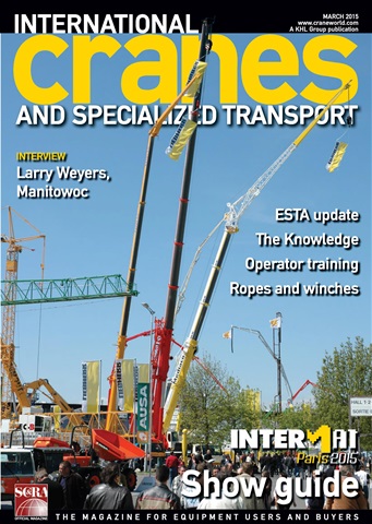 Int. Cranes and Specialized Transp issue March 2015