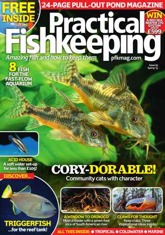 Practical Fishkeeping issue Spring 2015